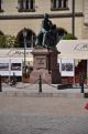 Wrocław - Rynek - pomnik Fredry